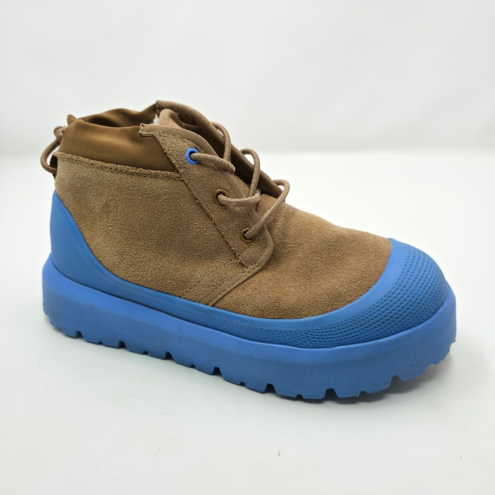 UGG Tasman Weather Hybrid Chestnut Blue Suede Boots 1143991 Mens 5 Womens 6